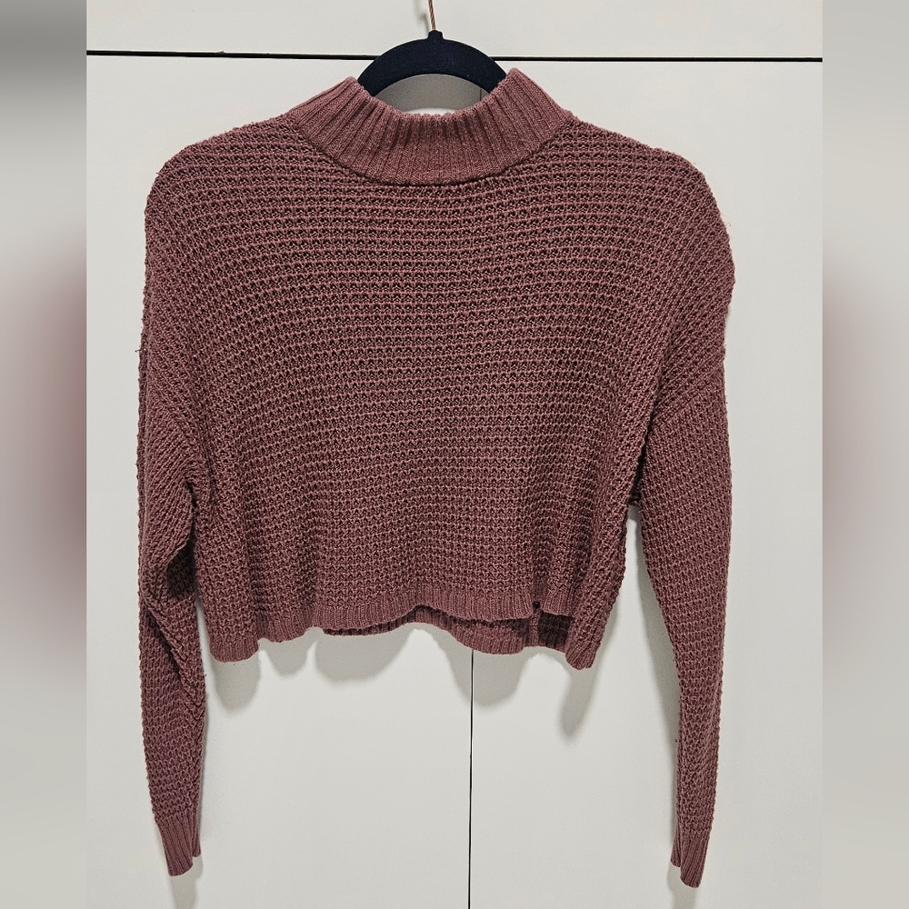 Hollister Women's Cowl Neck Sweater - Dusty Rose
